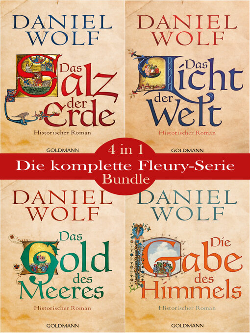 Title details for Das Salz der Erde / Das Licht der Welt / Das Gold des Meeres / Die Gabe des Himmels by Daniel Wolf - Wait list